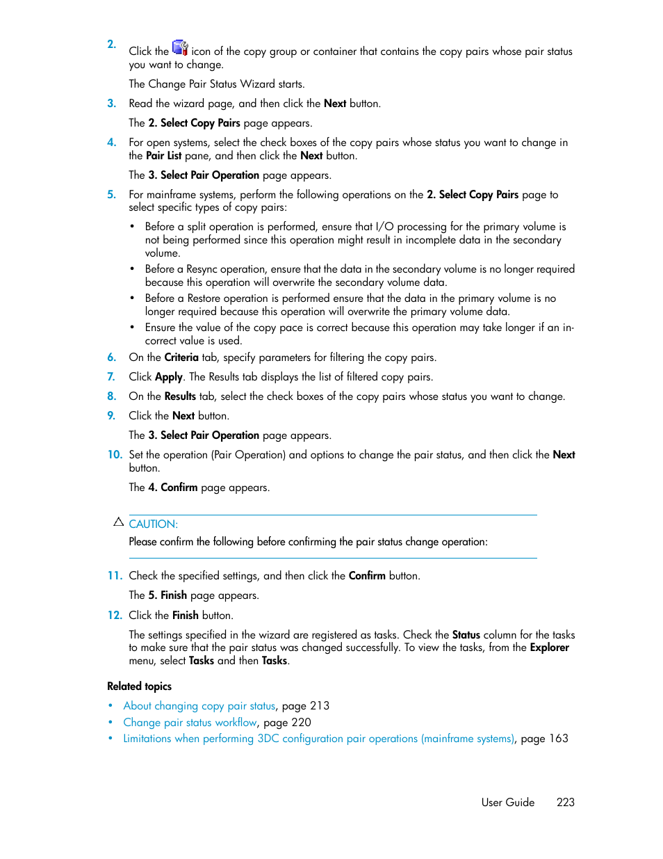 HP XP P9000 Command View Advanced Edition Software User Manual | Page 223 / 470