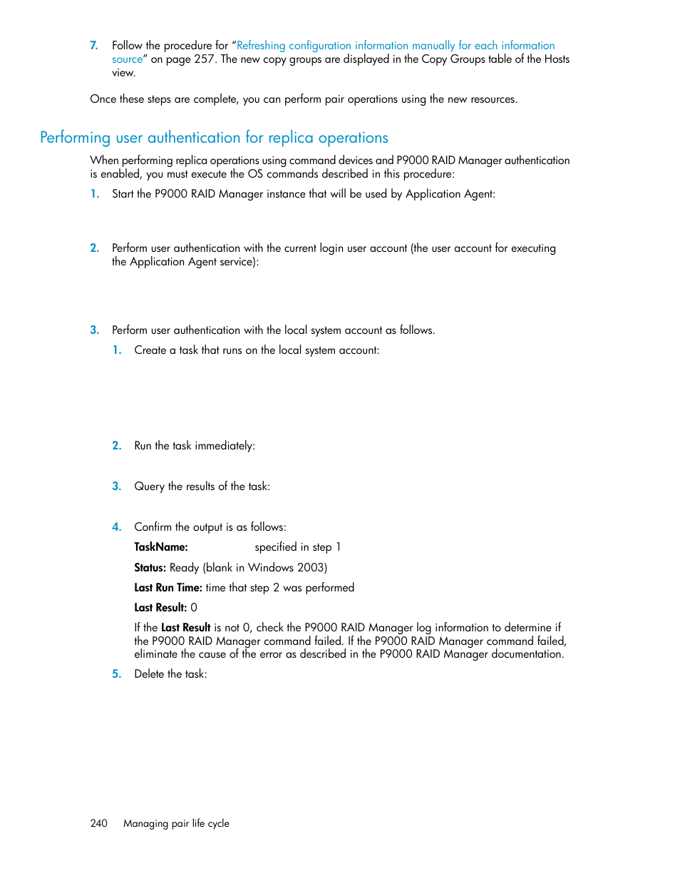 HP XP P9000 Command View Advanced Edition Software User Manual | Page 240 / 470