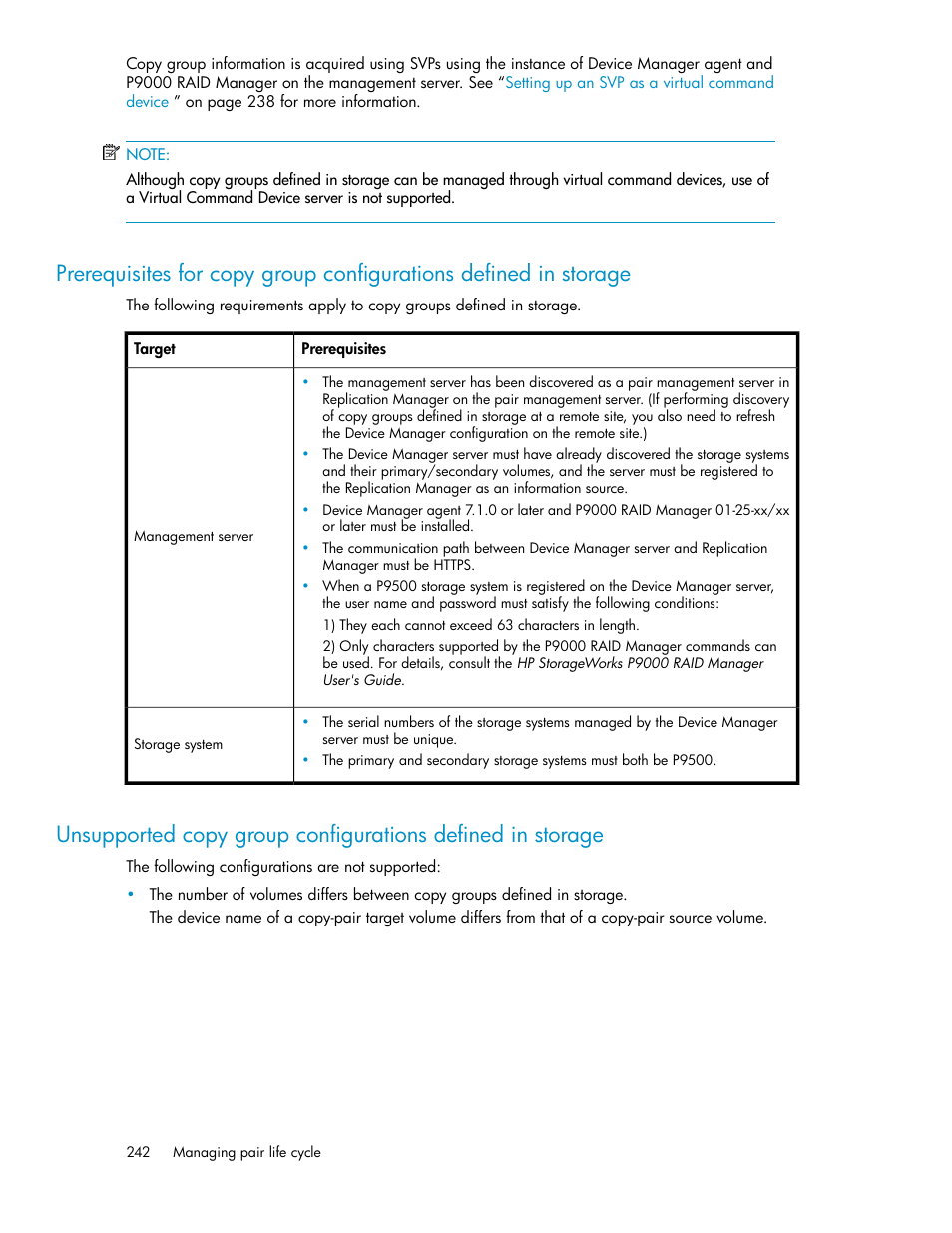 HP XP P9000 Command View Advanced Edition Software User Manual | Page 242 / 470