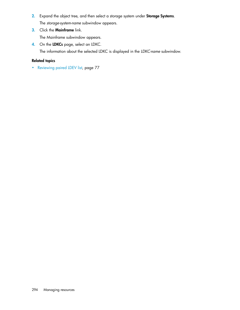 HP XP P9000 Command View Advanced Edition Software User Manual | Page 294 / 470