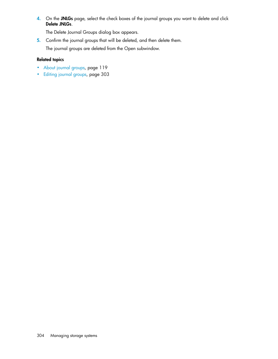 HP XP P9000 Command View Advanced Edition Software User Manual | Page 304 / 470