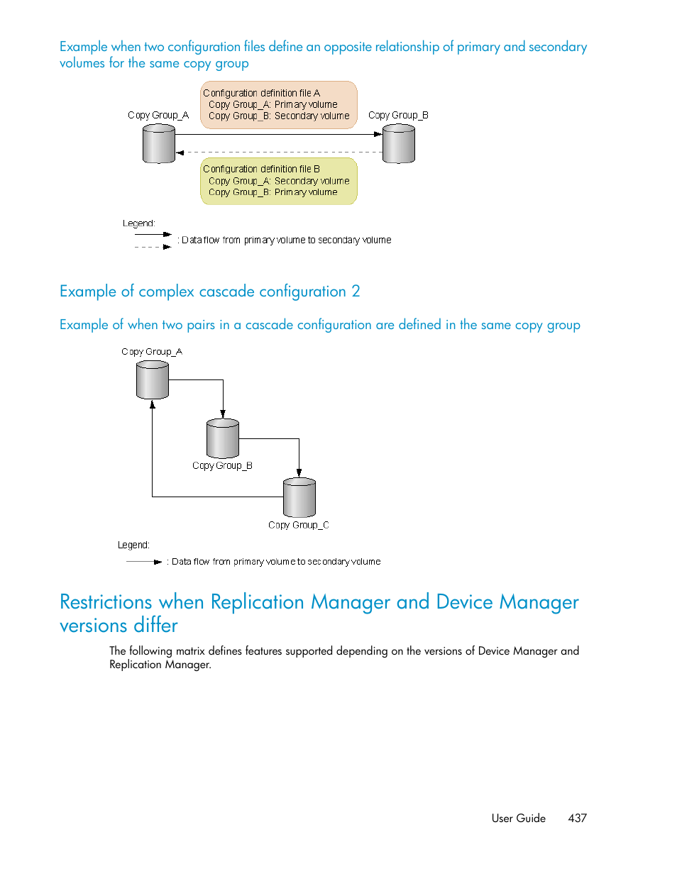 Example of complex cascade configuration 2 | HP XP P9000 Command View Advanced Edition Software User Manual | Page 437 / 470