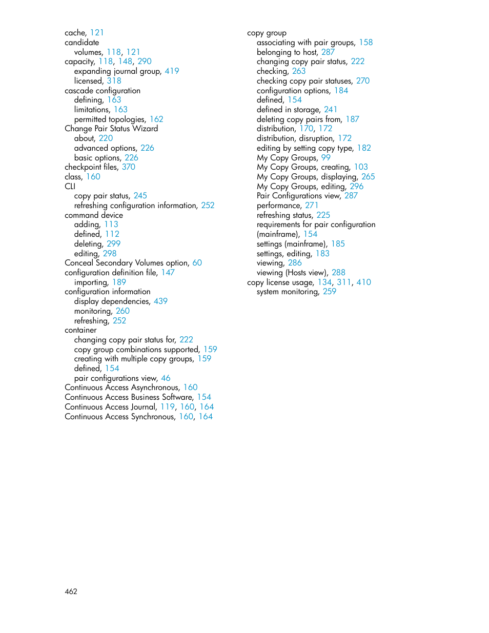 HP XP P9000 Command View Advanced Edition Software User Manual | Page 462 / 470