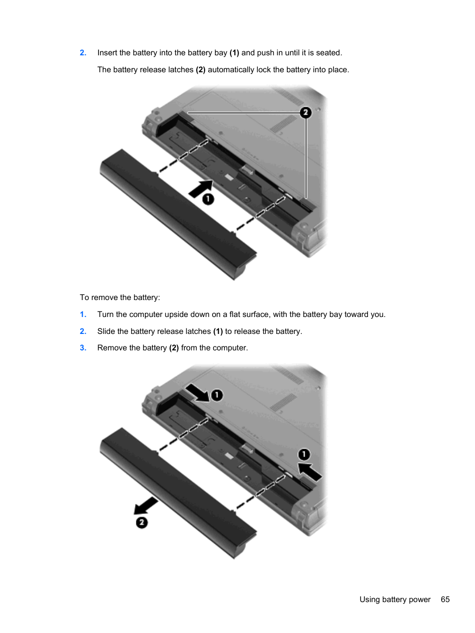 HP Compaq 620 Notebook-PC User Manual | Page 77 / 158