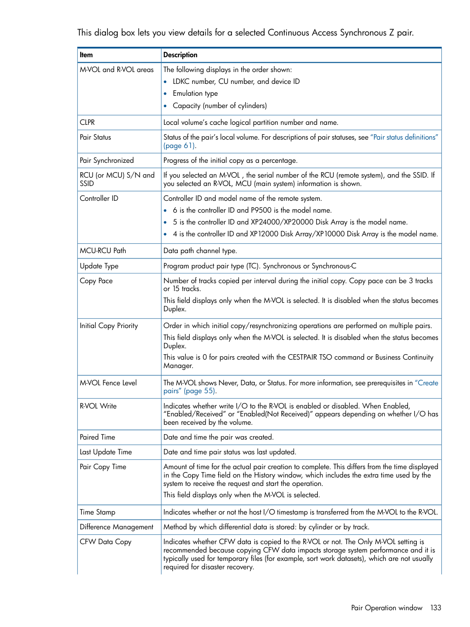 HP XP P9500 Storage User Manual | Page 133 / 152