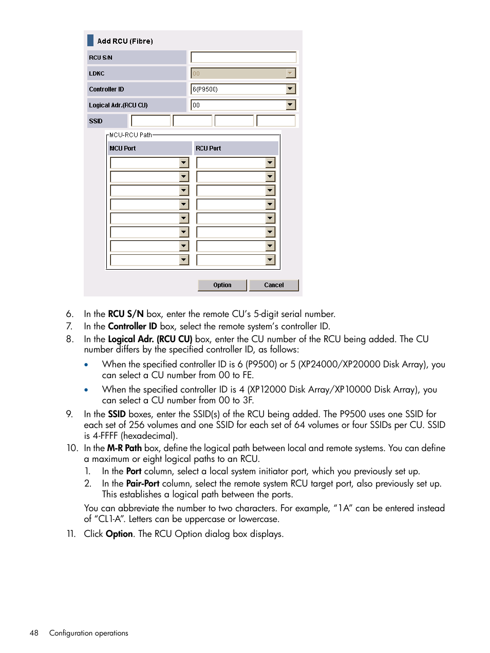 HP XP P9500 Storage User Manual | Page 48 / 152