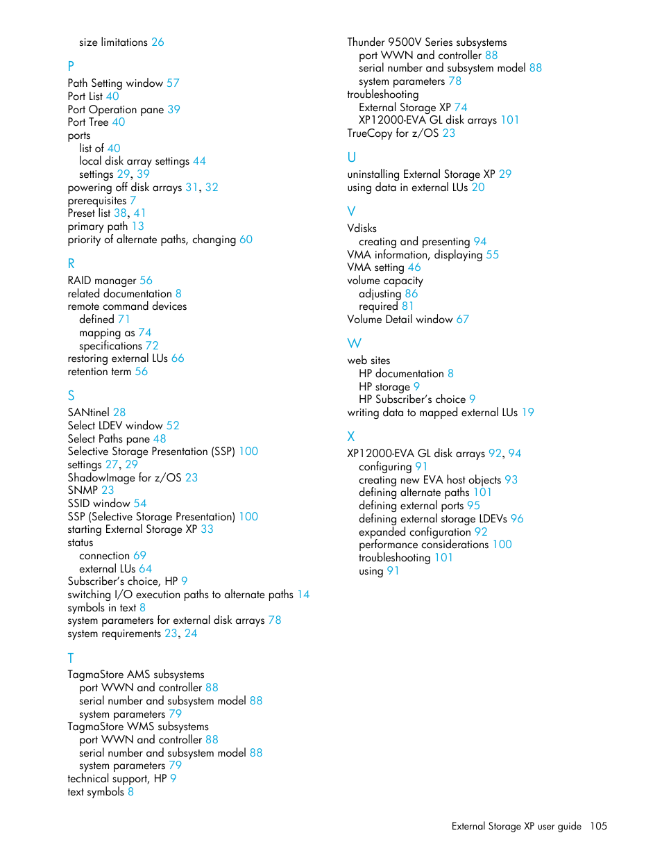 HP StorageWorks XP Remote Web Console Software User Manual | Page 105 / 106