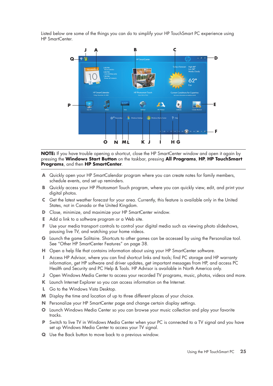 HP TouchSmart IQ775 Desktop PC User Manual | Page 29 / 64