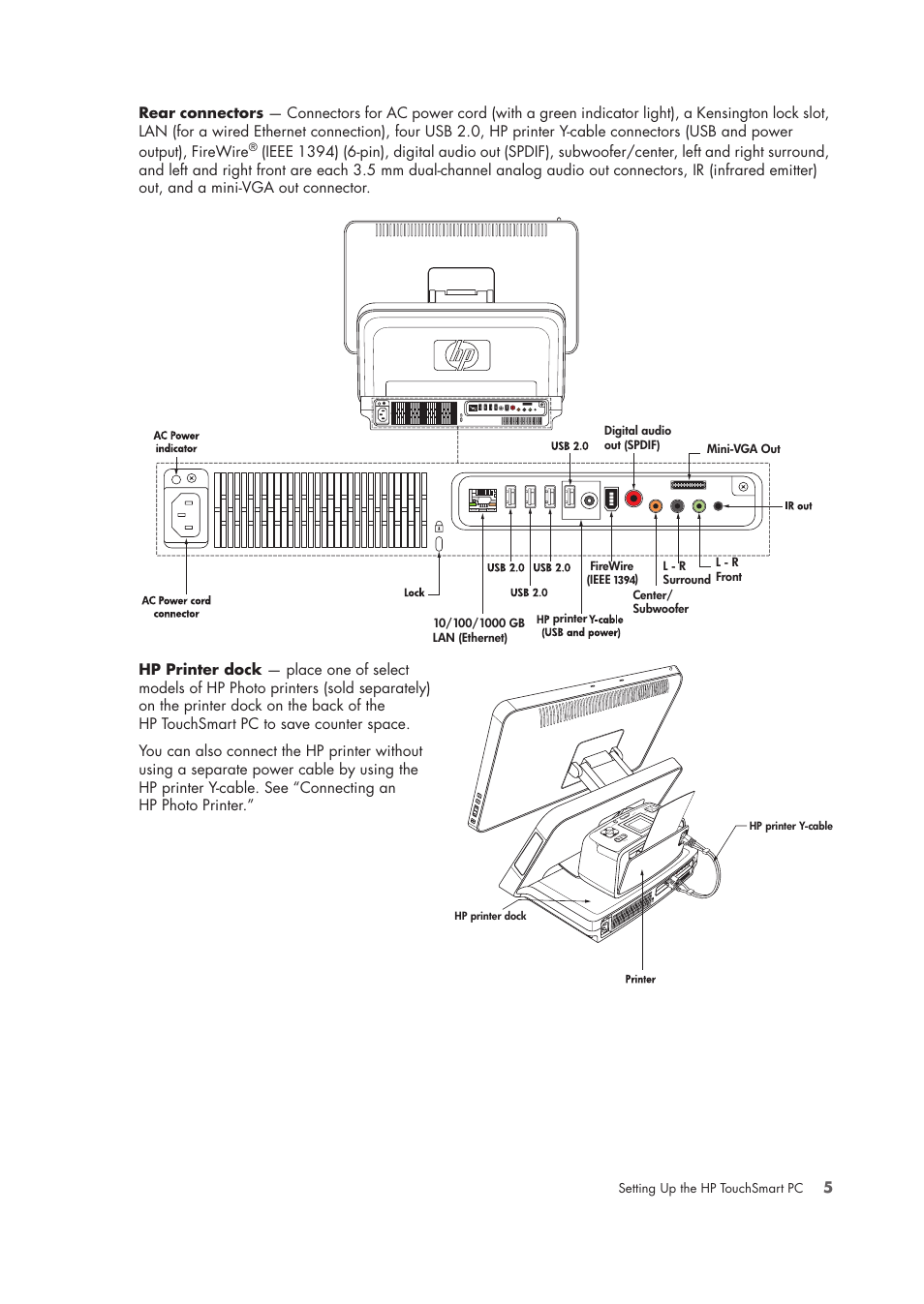 HP TouchSmart IQ775 Desktop PC User Manual | Page 9 / 64