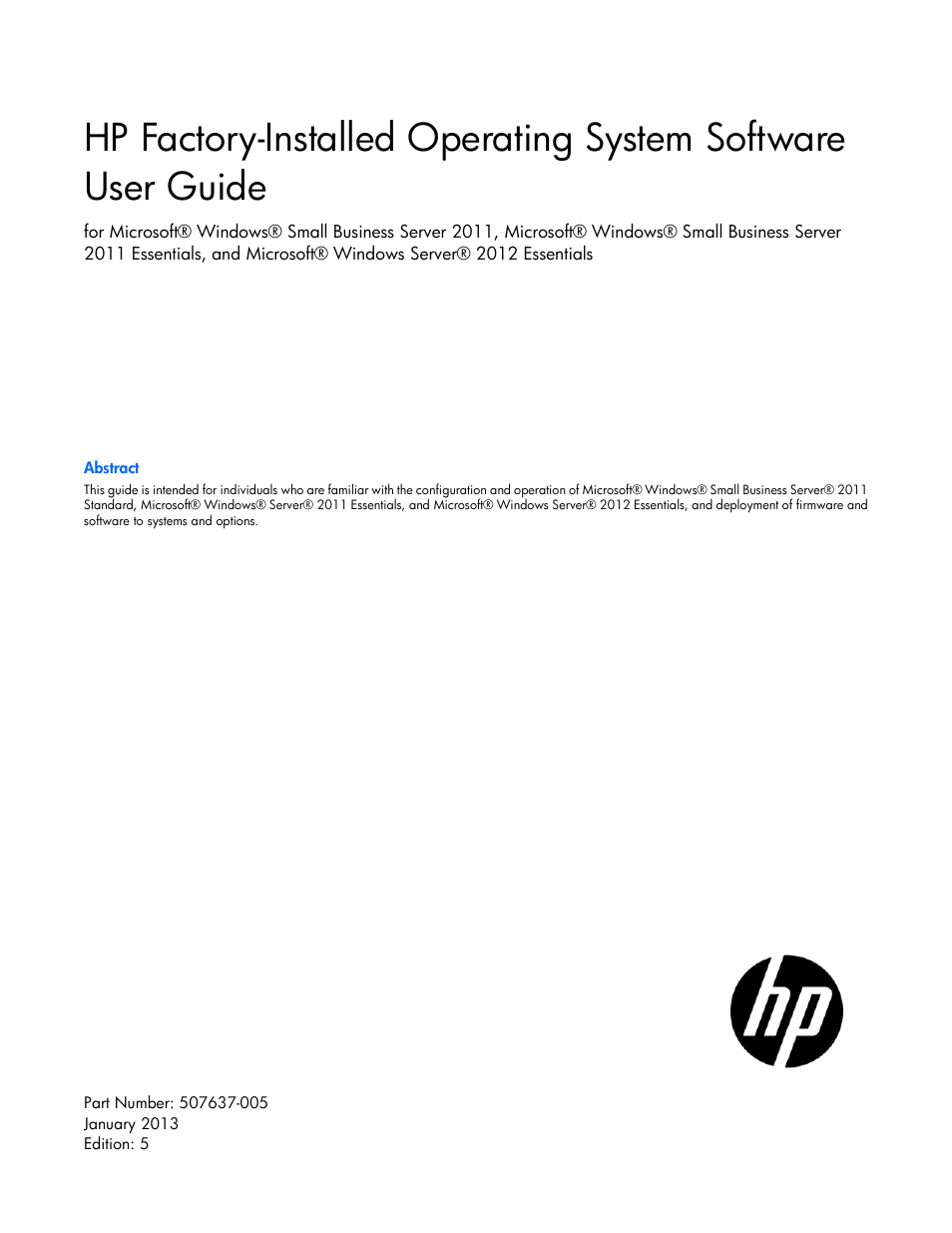 HP ProLiant DL360 G4 Server User Manual | 27 pages