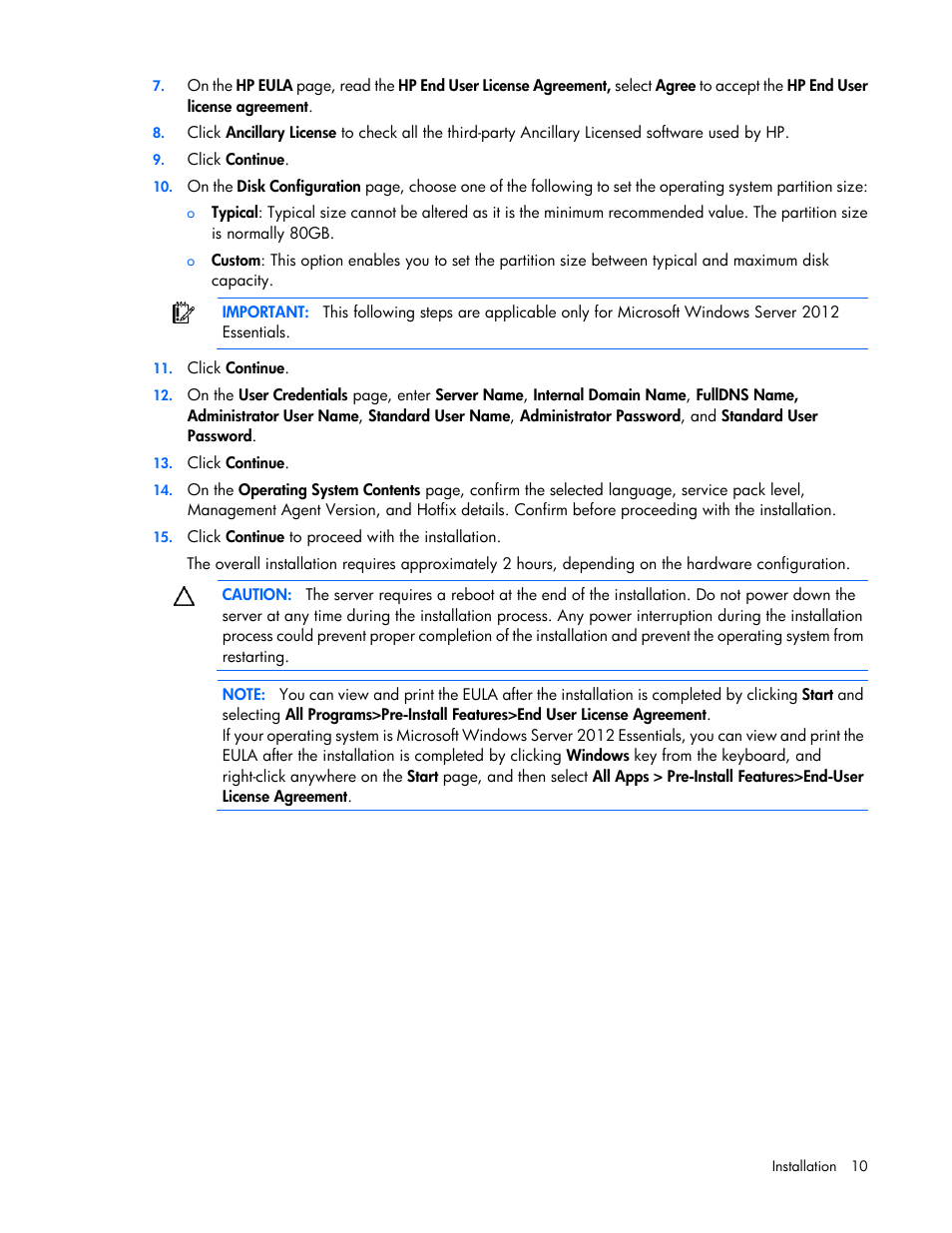HP ProLiant DL360 G4 Server User Manual | Page 10 / 27