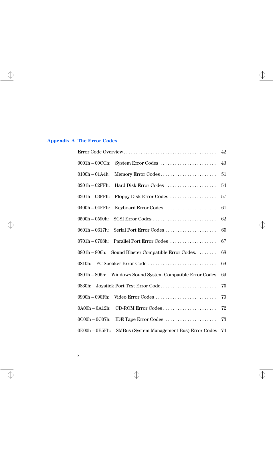 HP Vectra VL 6xxx series 8 User Manual | Page 10 / 96