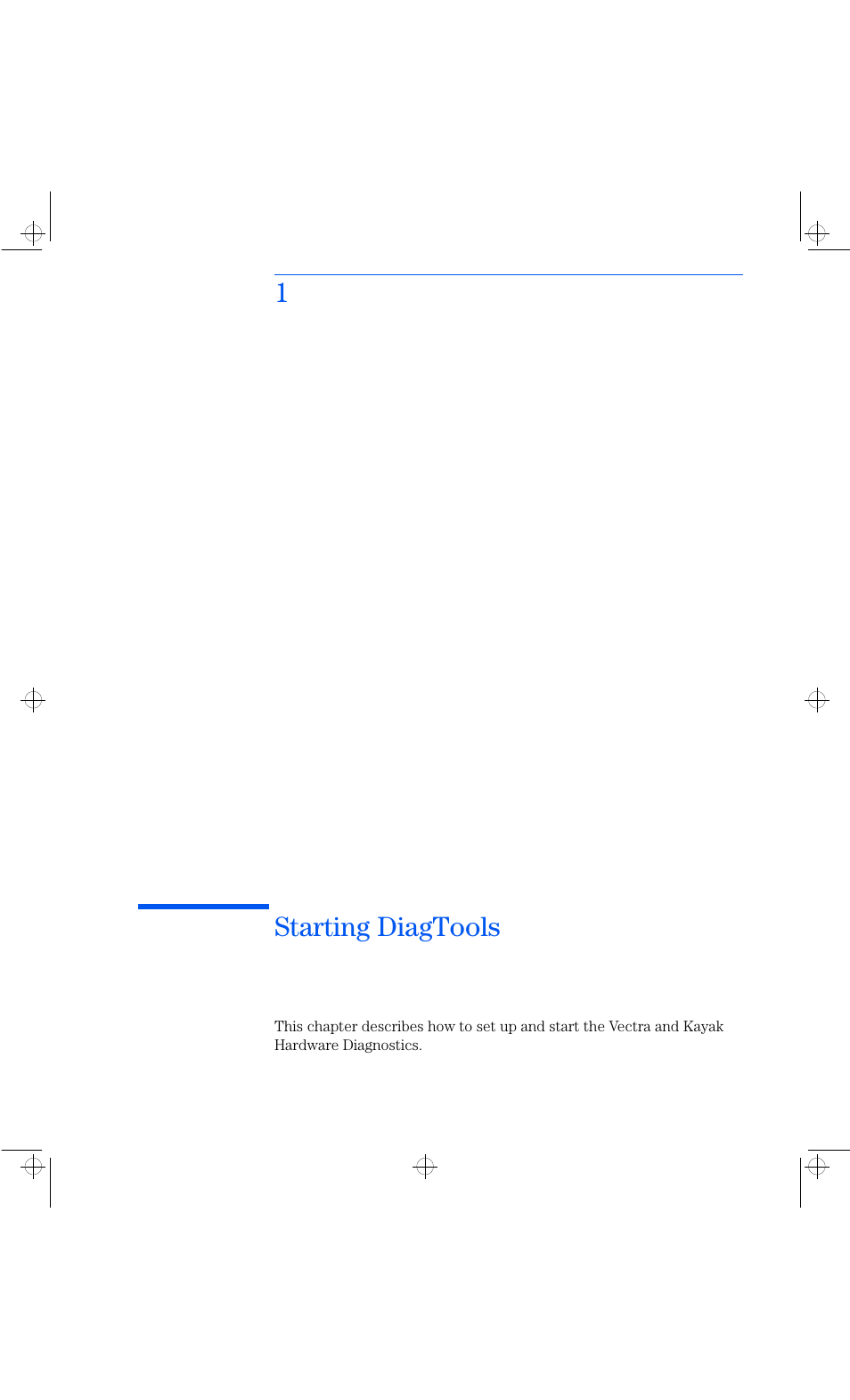 1starting diagtools | HP Vectra VL 6xxx series 8 User Manual | Page 13 / 96