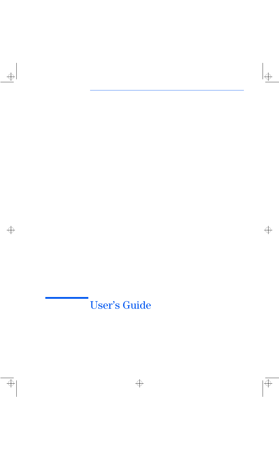 User’s guide | HP Vectra VL 6xxx series 8 User Manual | Page 3 / 96