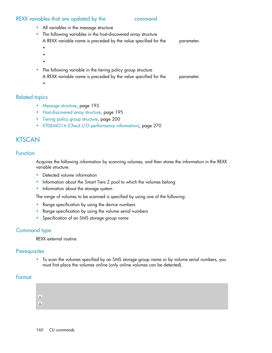 Ktscan | HP XP Command View Advanced Edition Software User Manual | Page 160 / 310