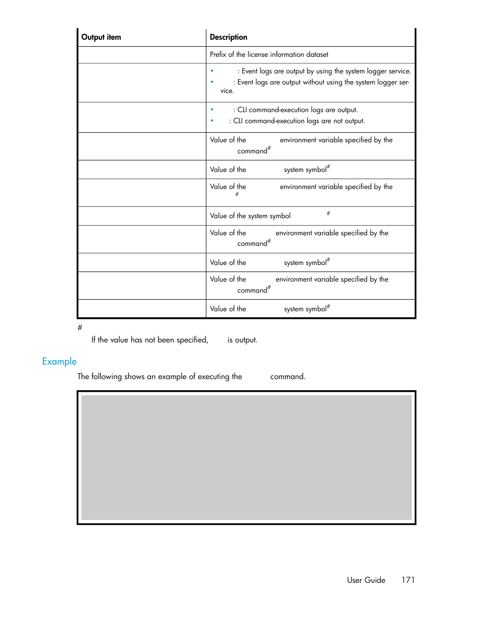 Example | HP XP Command View Advanced Edition Software User Manual | Page 171 / 310