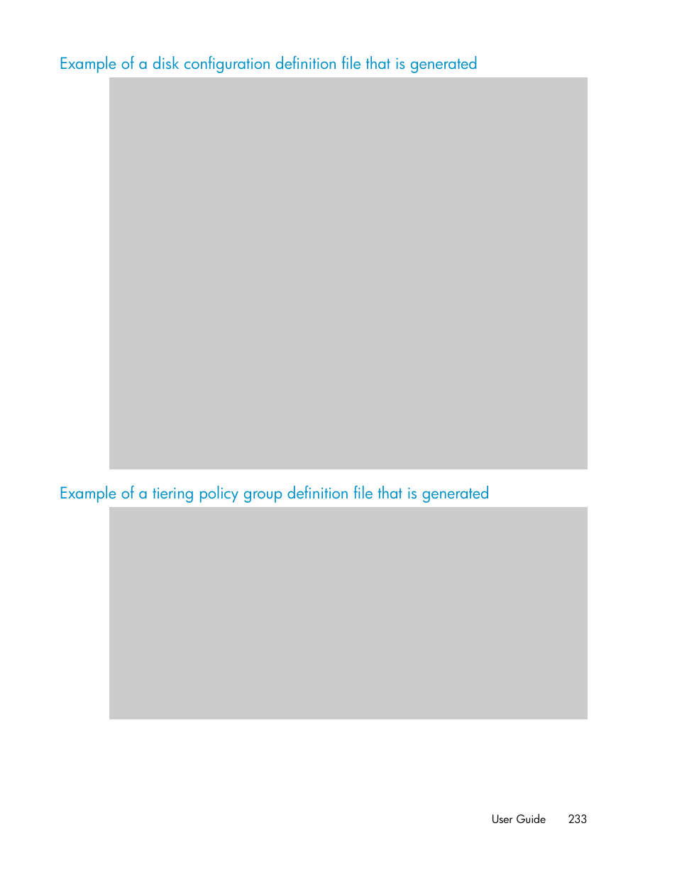 HP XP Command View Advanced Edition Software User Manual | Page 233 / 310