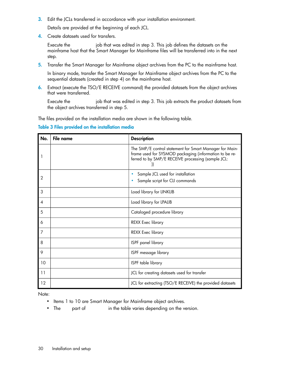 Files provided on the installation media | HP XP Command View Advanced Edition Software User Manual | Page 30 / 310