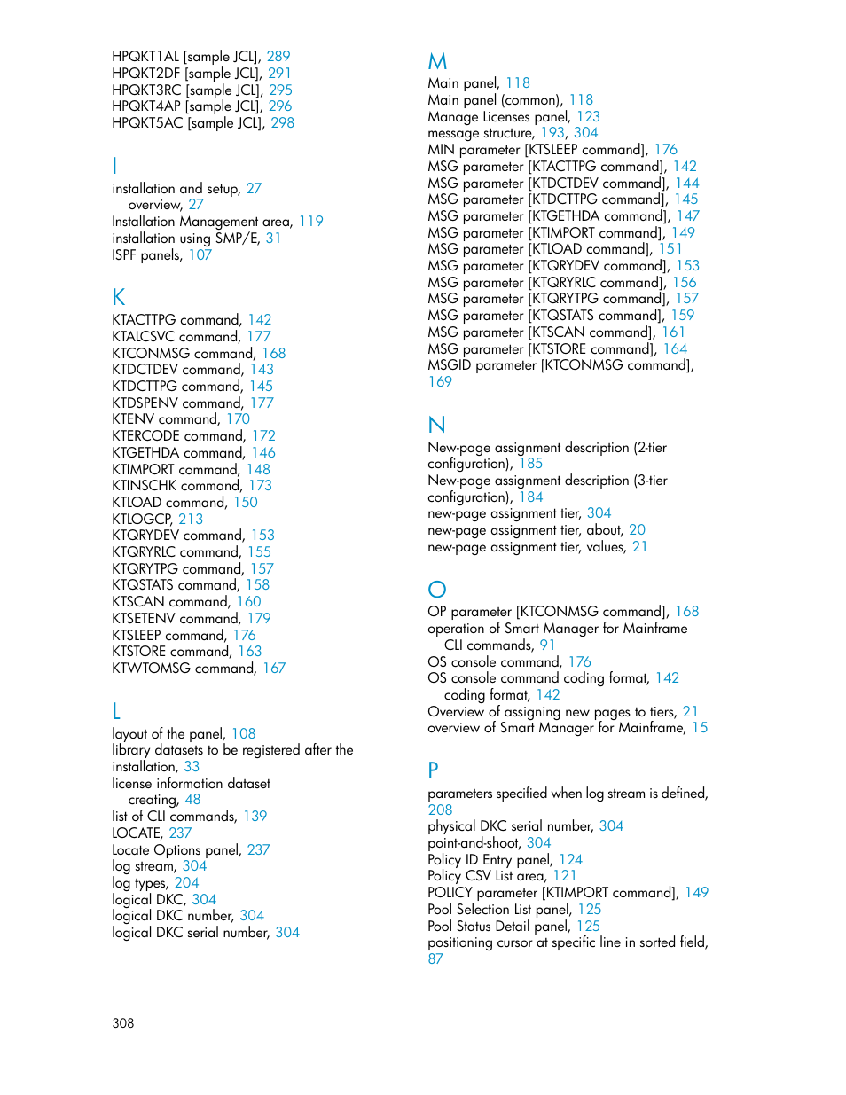 HP XP Command View Advanced Edition Software User Manual | Page 308 / 310