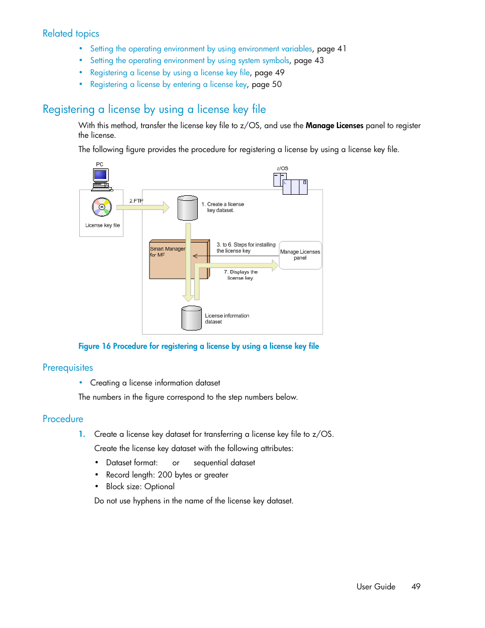 Registering a license by using a license key file | HP XP Command View Advanced Edition Software User Manual | Page 49 / 310