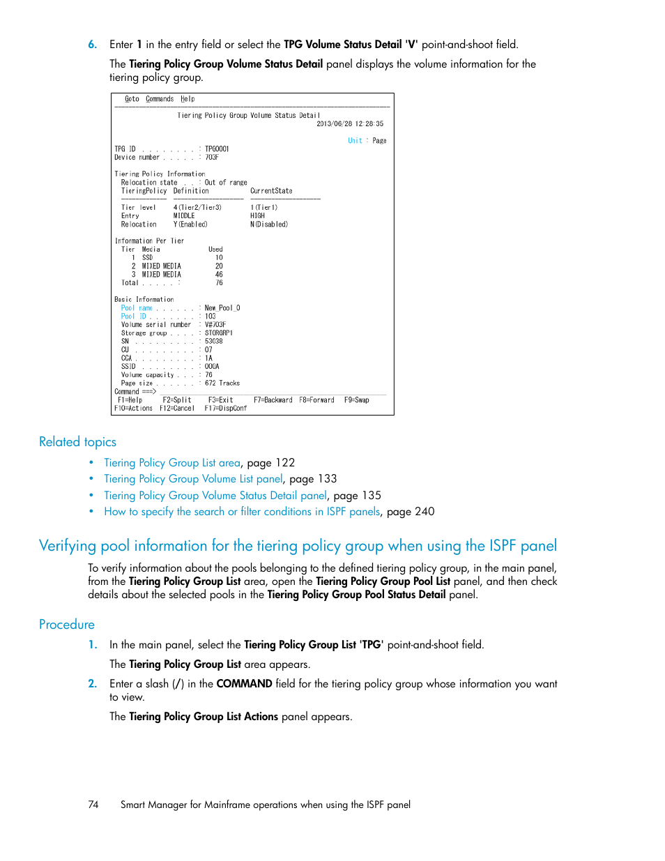 HP XP Command View Advanced Edition Software User Manual | Page 74 / 310