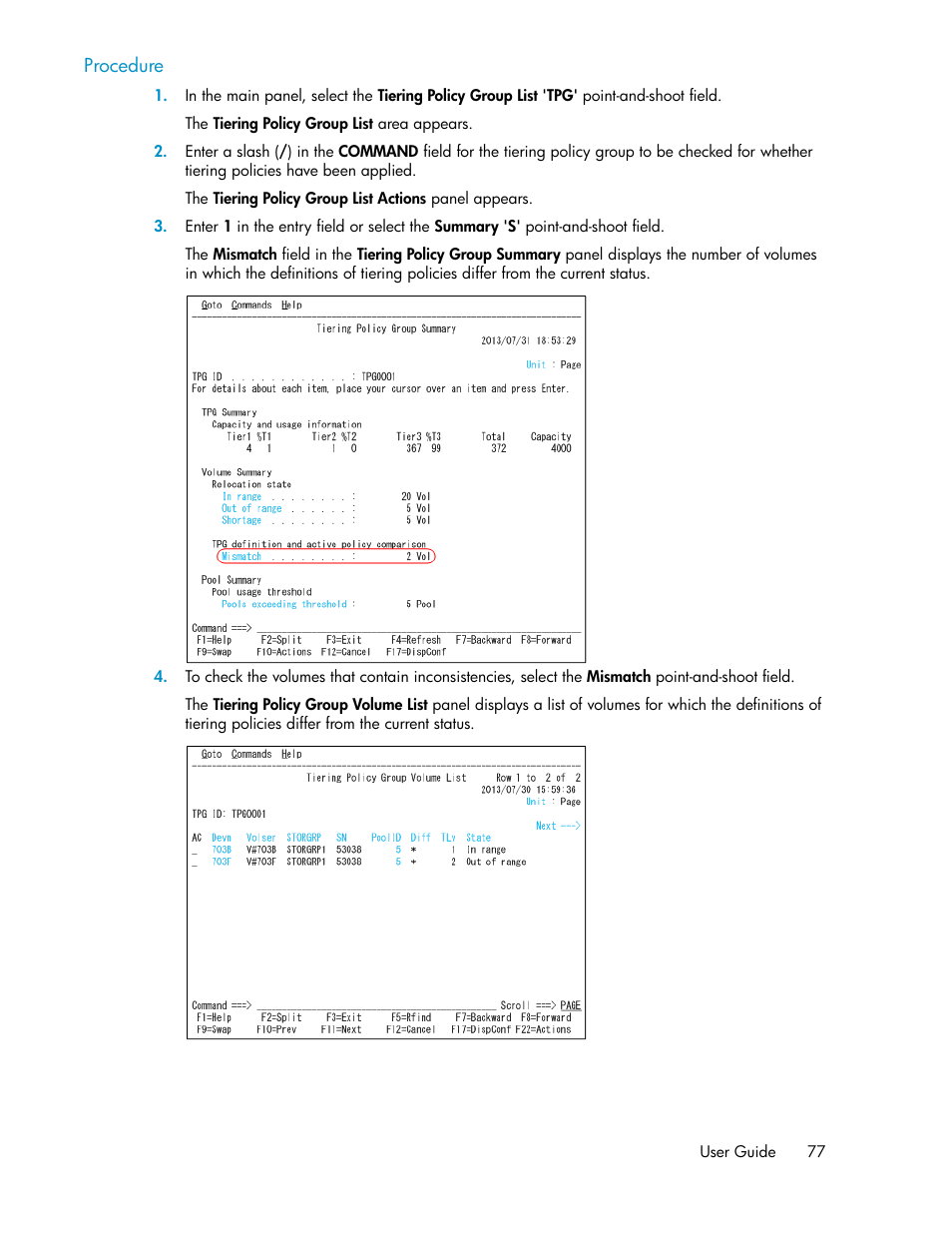 HP XP Command View Advanced Edition Software User Manual | Page 77 / 310