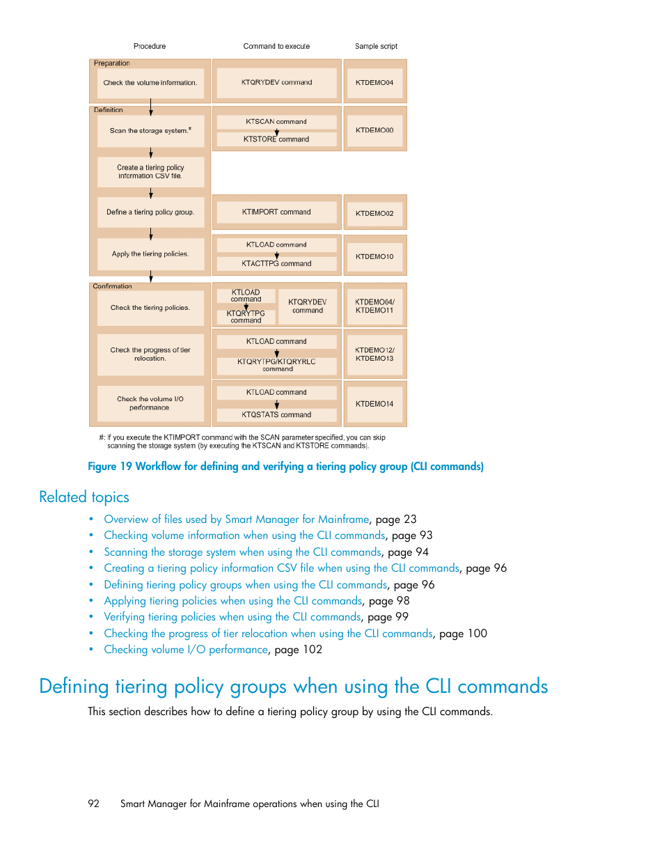 Related topics | HP XP Command View Advanced Edition Software User Manual | Page 92 / 310