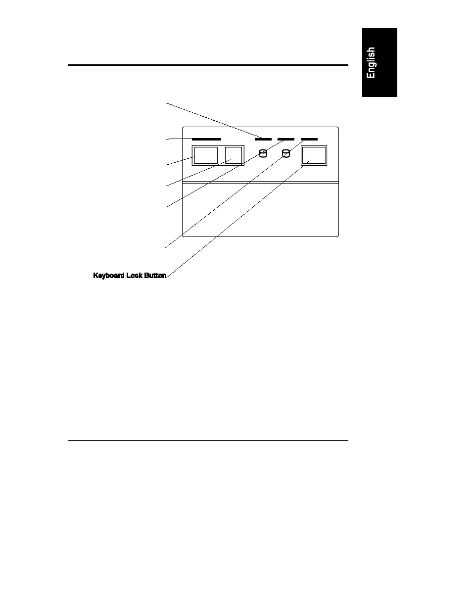 A control panel description | HP Netserver L Server series User Manual | Page 59 / 74