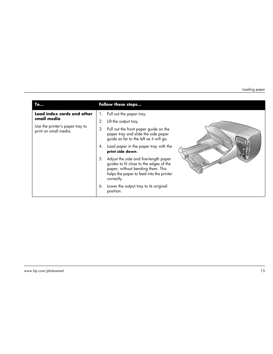 HP Photosmart p1000 1000 Printer User Manual | Page 21 / 113