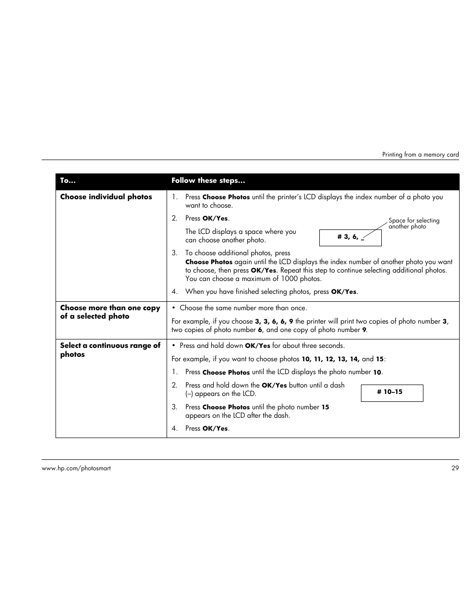 HP Photosmart p1000 1000 Printer User Manual | Page 35 / 113