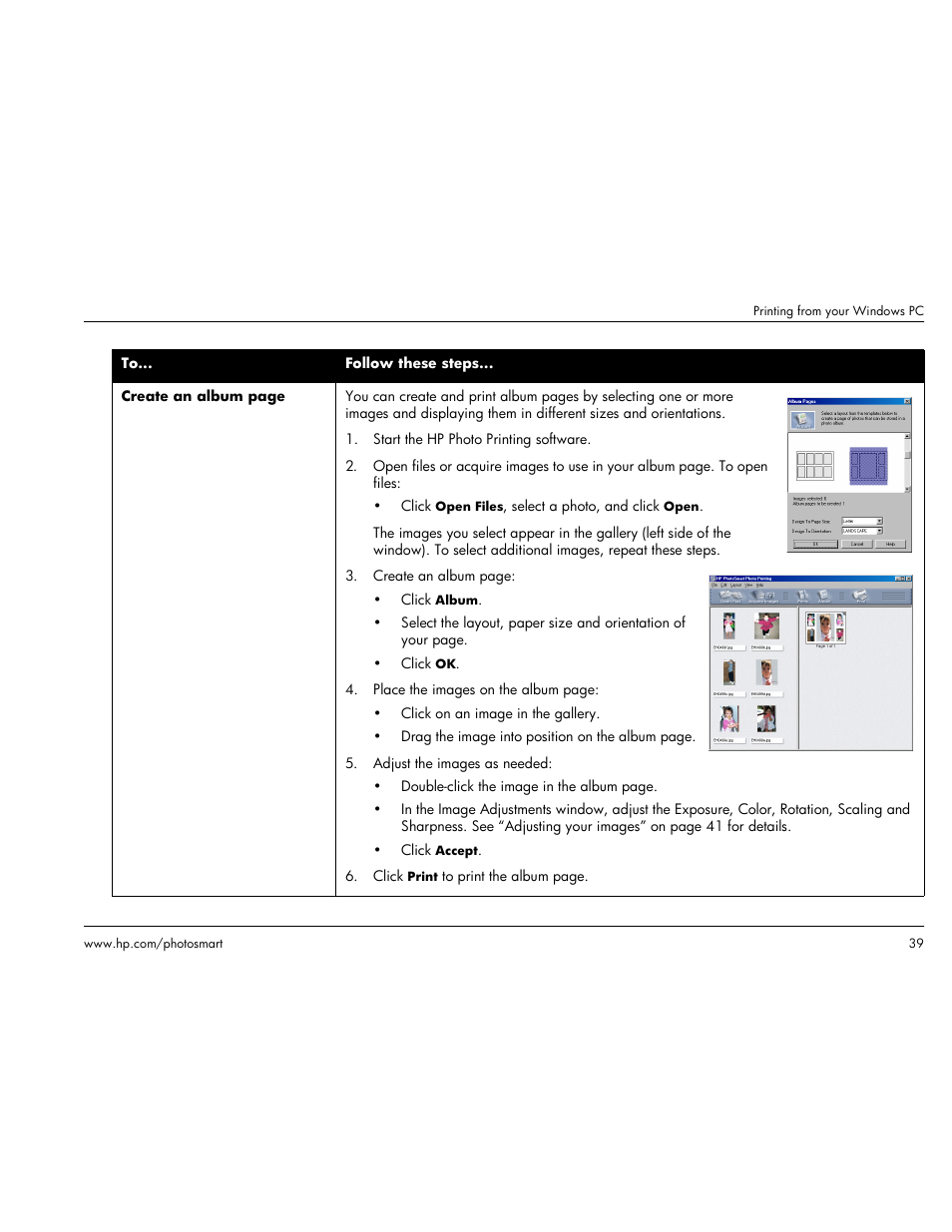 HP Photosmart p1000 1000 Printer User Manual | Page 45 / 113