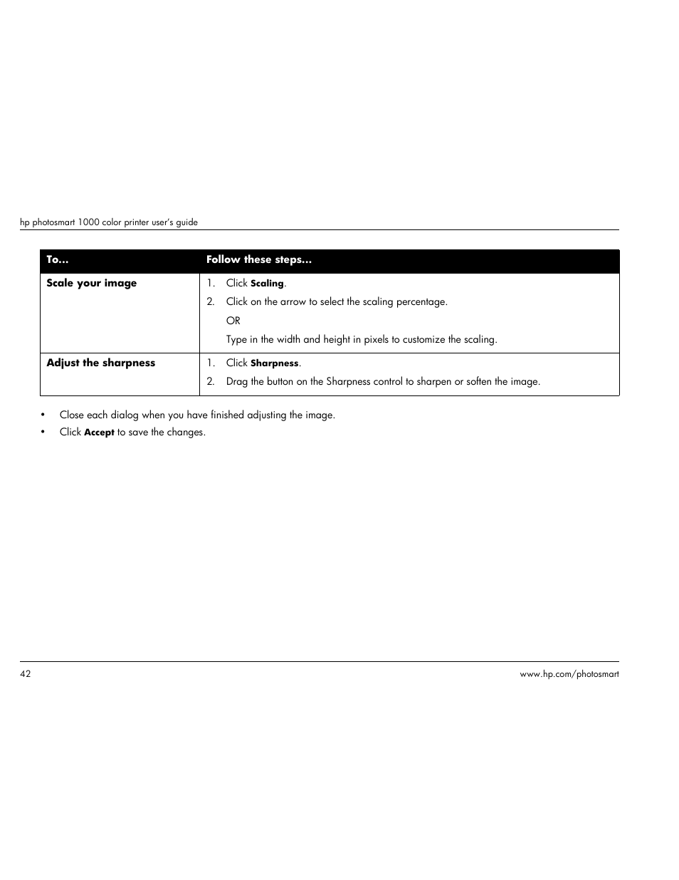 HP Photosmart p1000 1000 Printer User Manual | Page 48 / 113