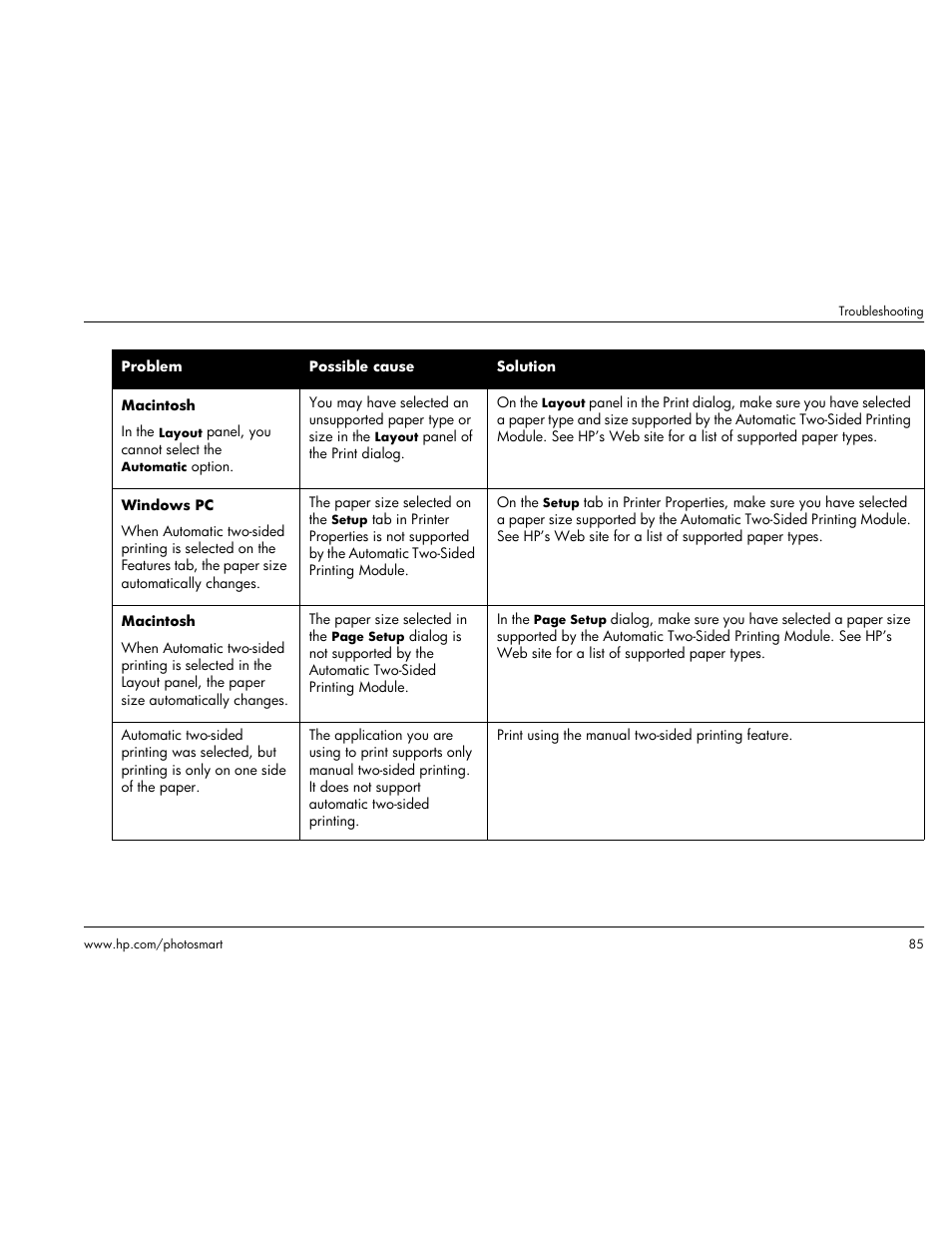 HP Photosmart p1000 1000 Printer User Manual | Page 91 / 113