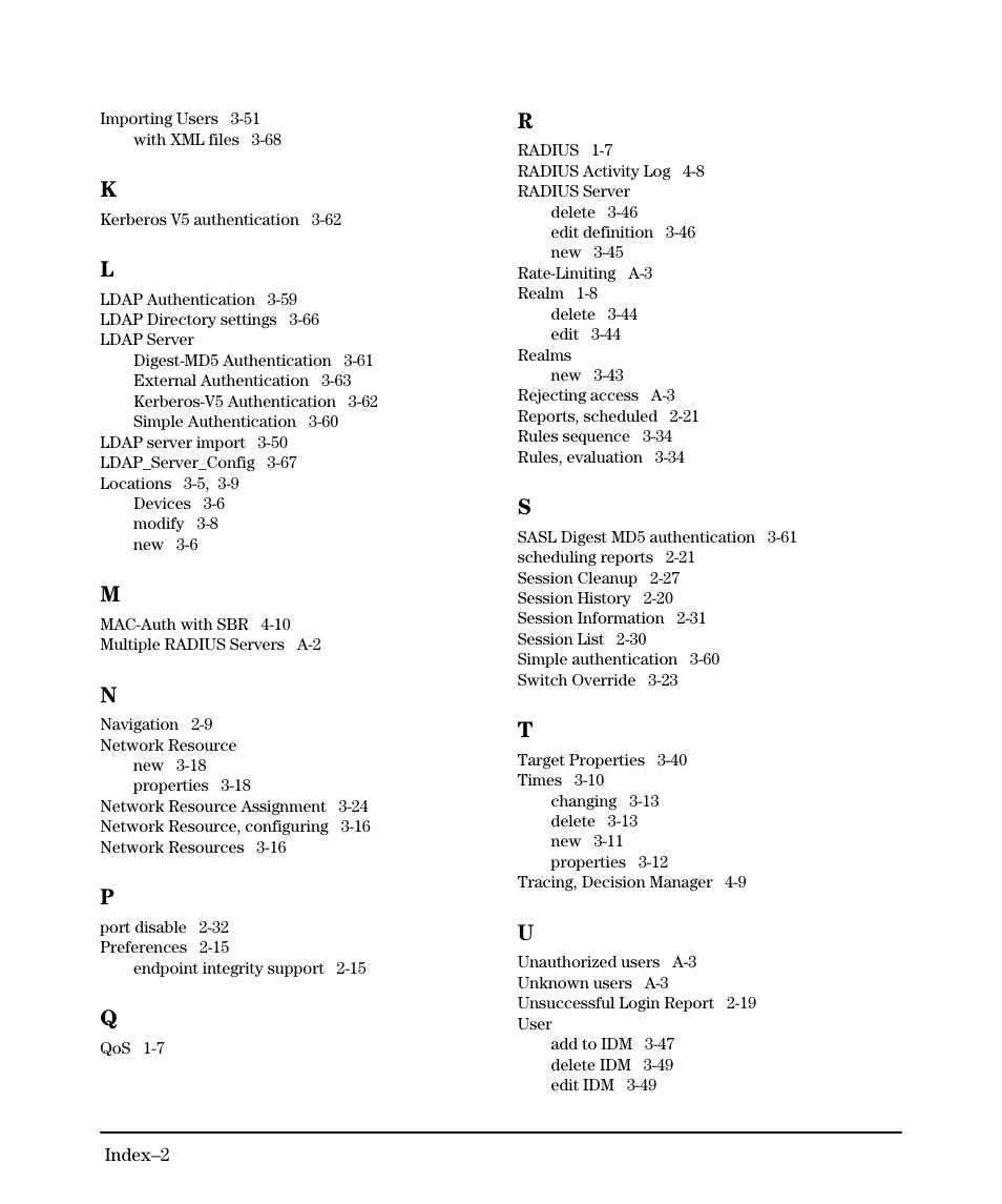 HP Identity Driven Manager Software Series User Manual | Page 142 / 144