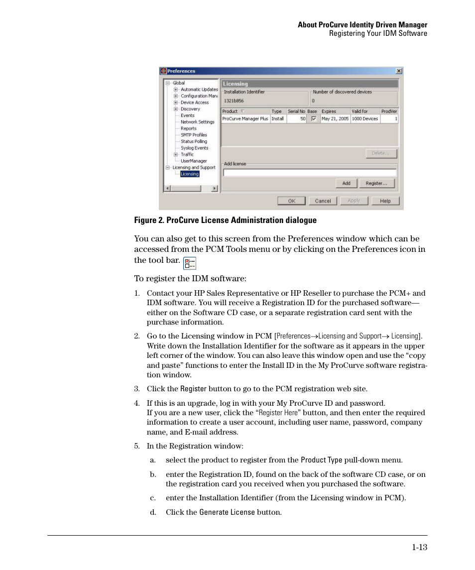 HP Identity Driven Manager Software Series User Manual | Page 17 / 144