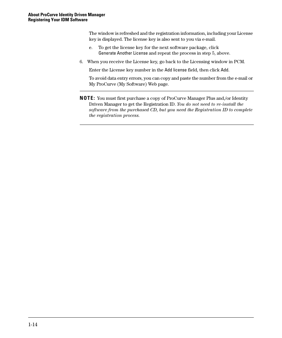 HP Identity Driven Manager Software Series User Manual | Page 18 / 144