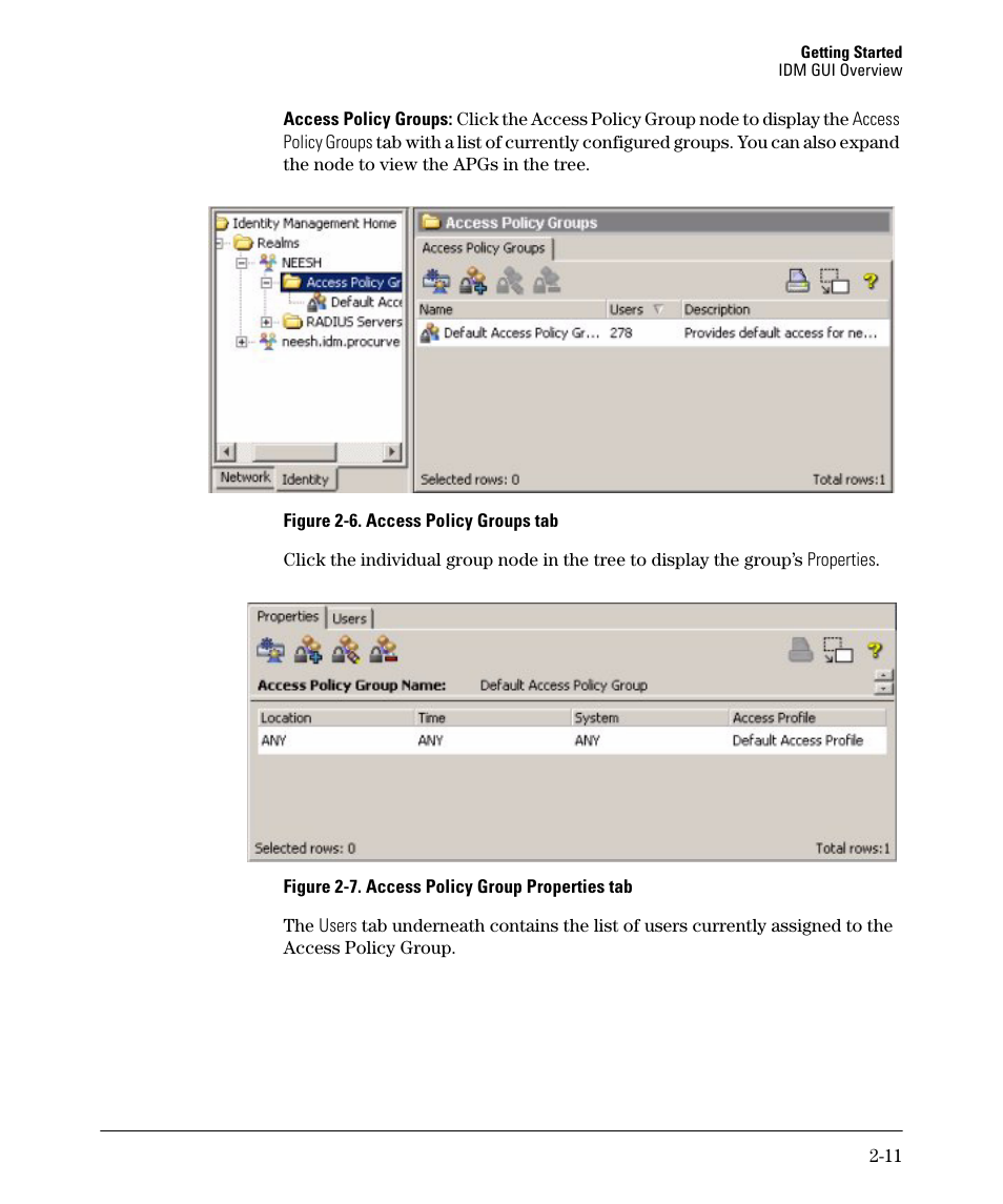 HP Identity Driven Manager Software Series User Manual | Page 31 / 144