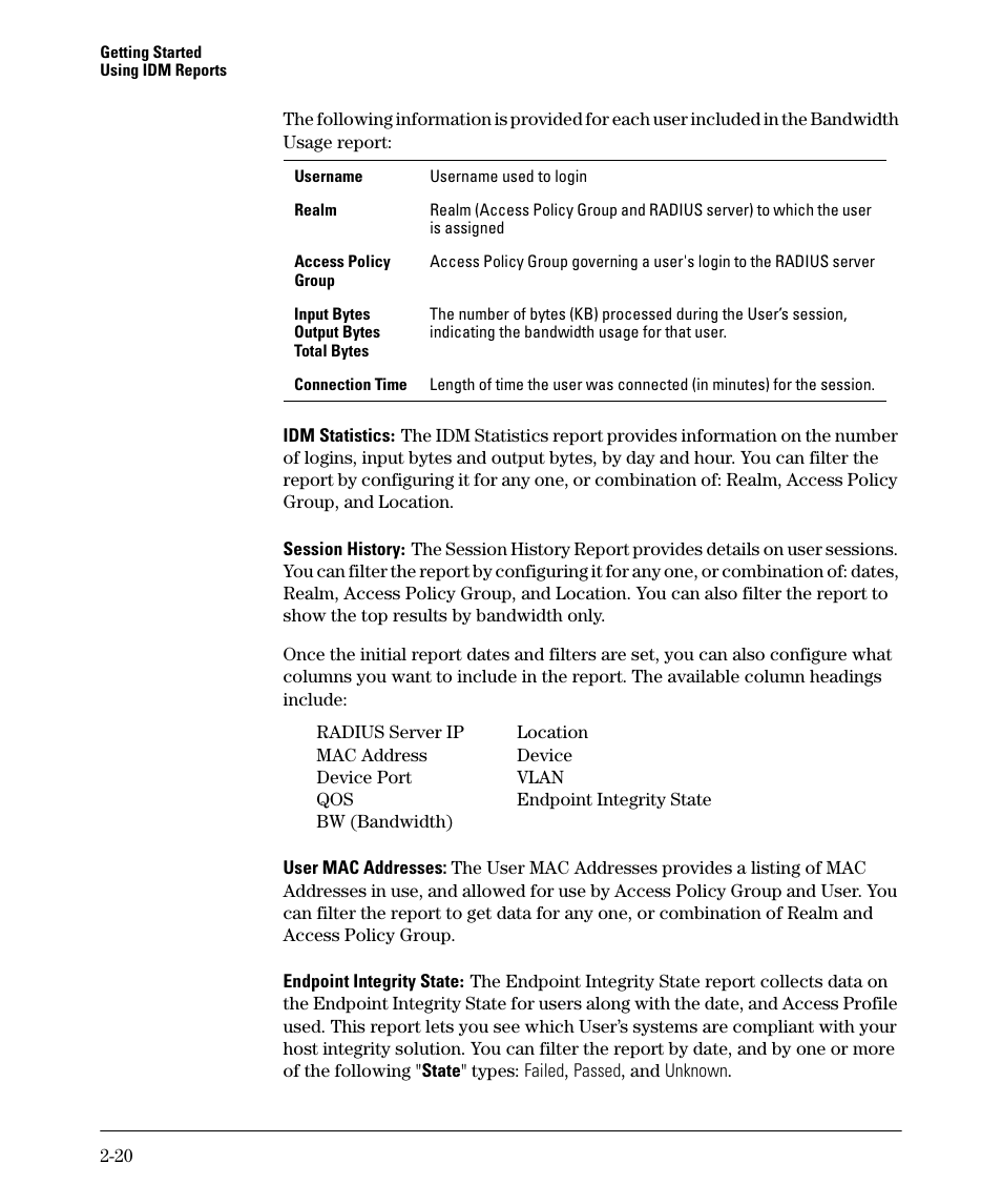 HP Identity Driven Manager Software Series User Manual | Page 40 / 144