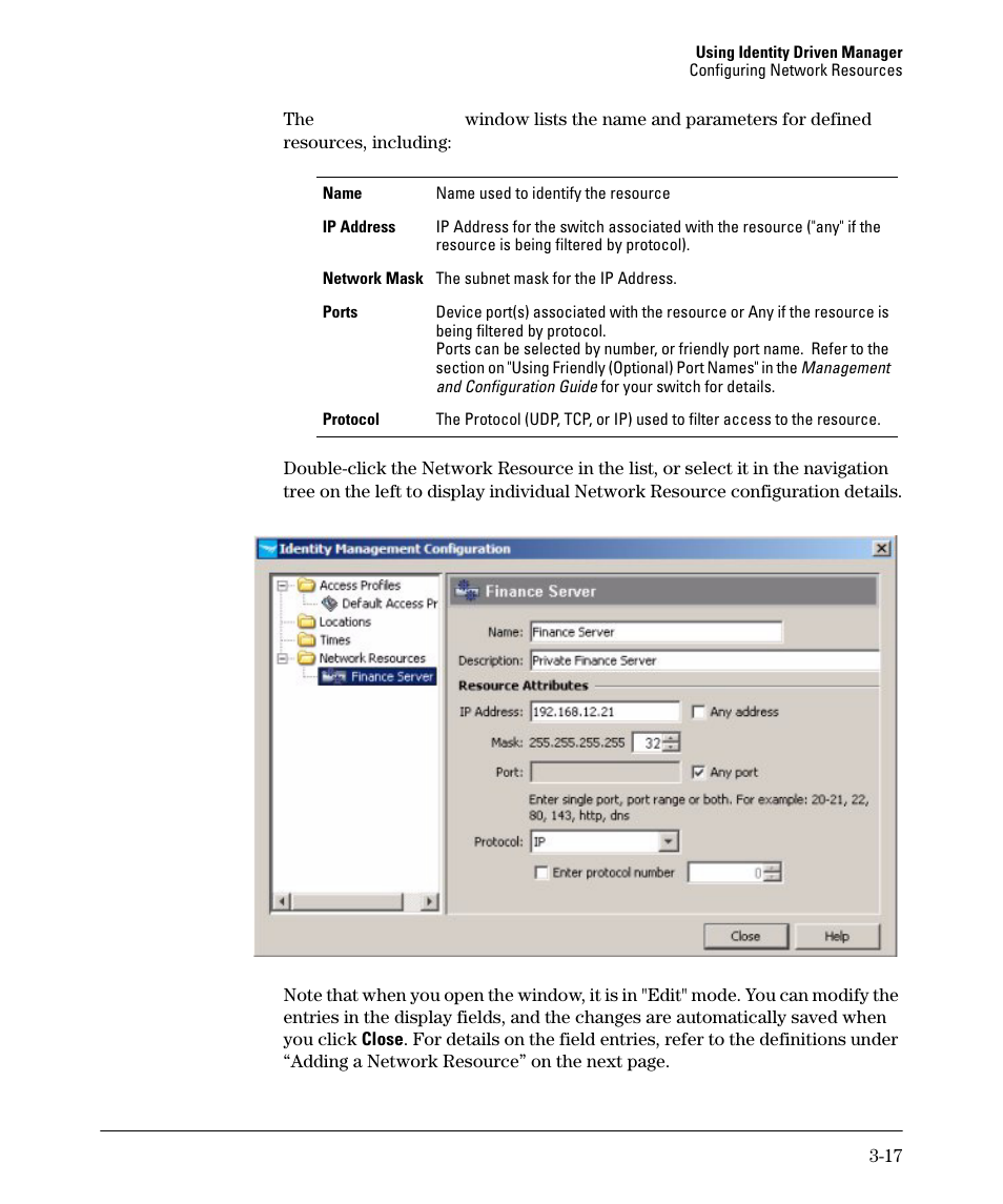 HP Identity Driven Manager Software Series User Manual | Page 71 / 144