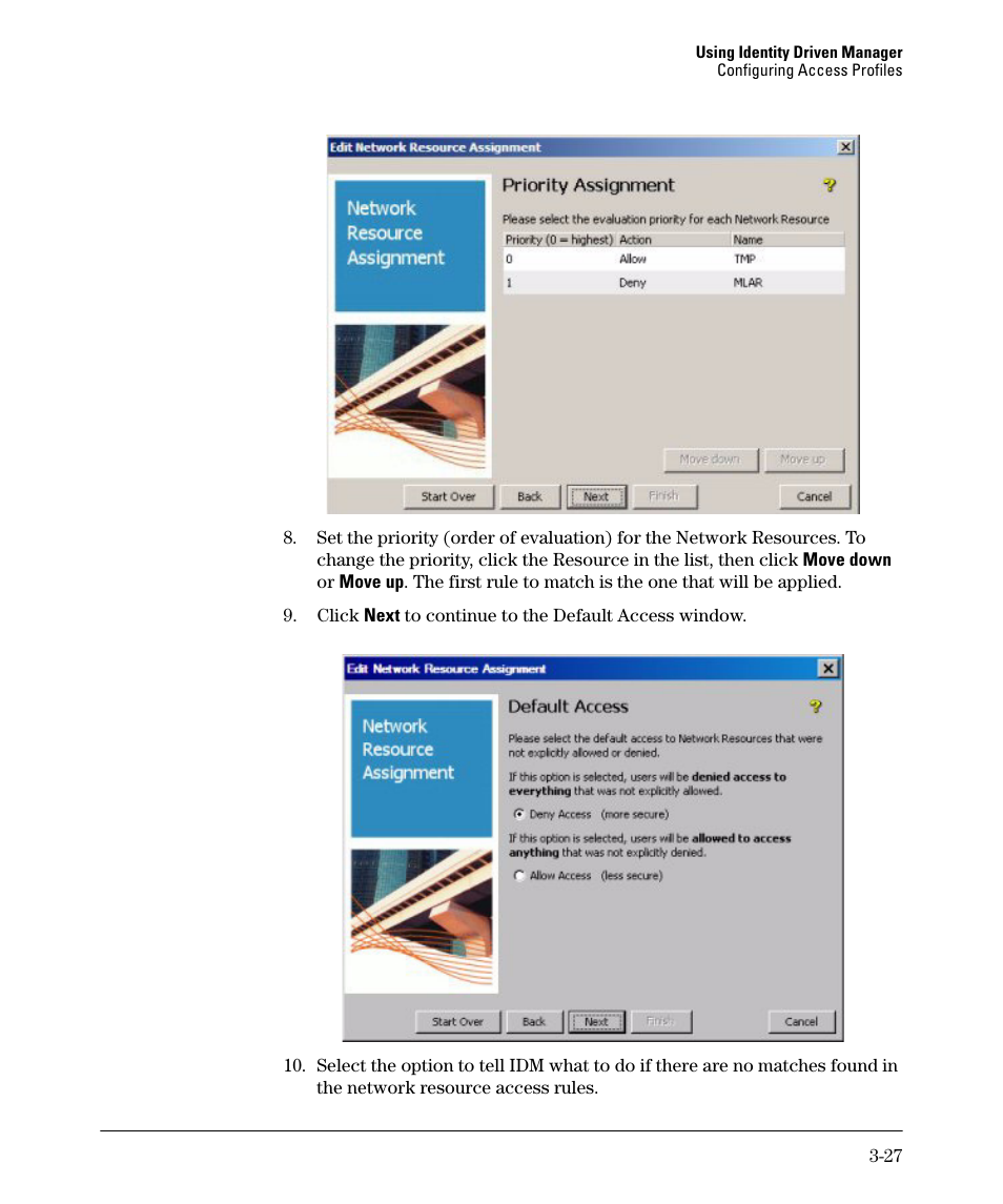 HP Identity Driven Manager Software Series User Manual | Page 81 / 144