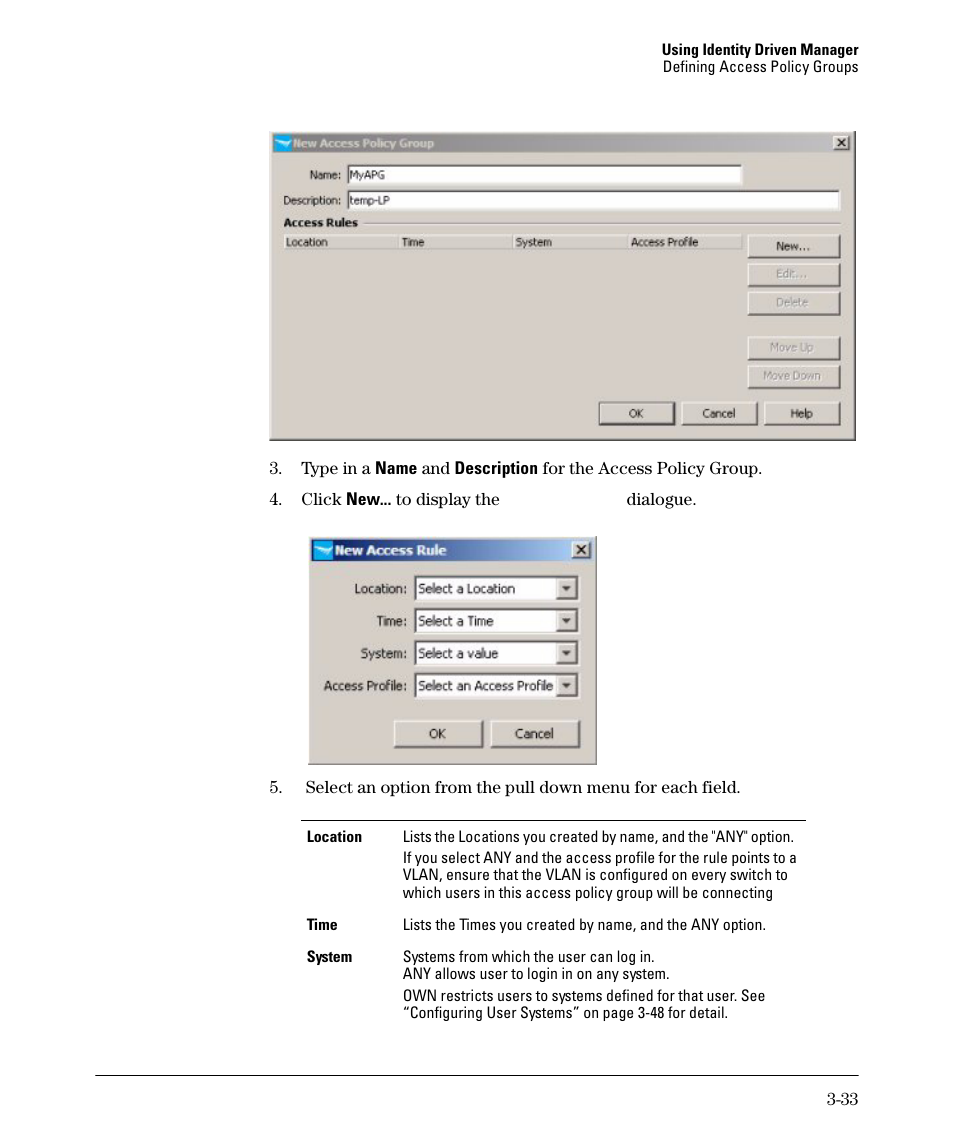 HP Identity Driven Manager Software Series User Manual | Page 87 / 144