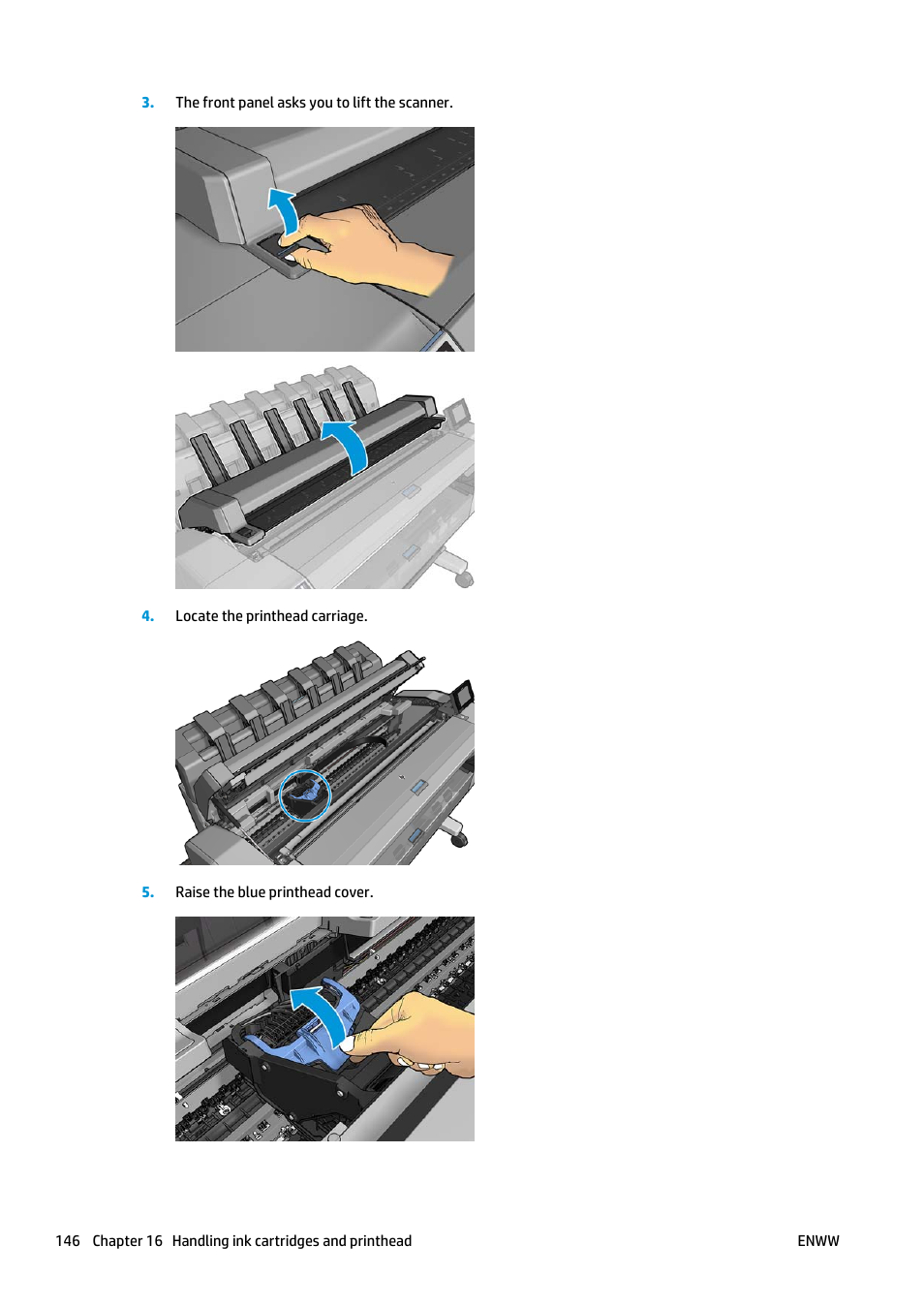 HP Designjet T2500 eMultifunction Printer series User Manual | Page 156 / 263