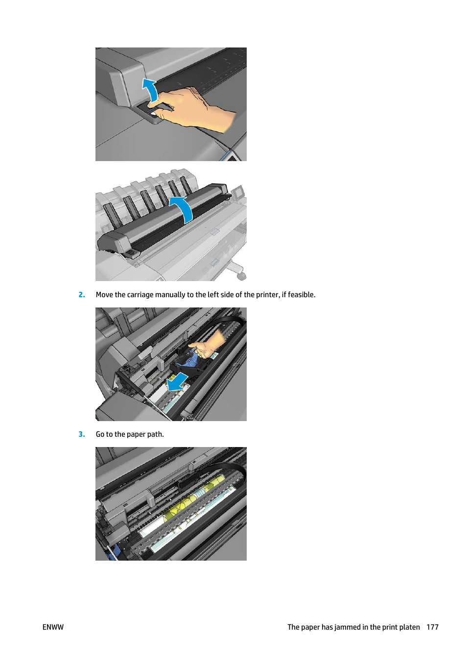 HP Designjet T2500 eMultifunction Printer series User Manual | Page 187 / 263