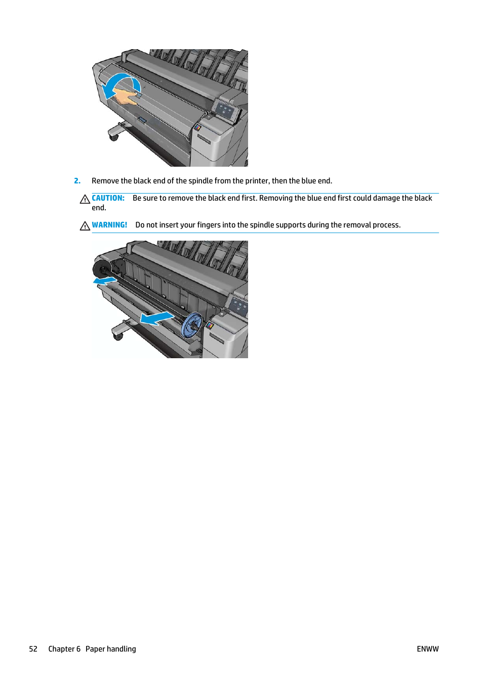 HP Designjet T2500 eMultifunction Printer series User Manual | Page 62 / 263