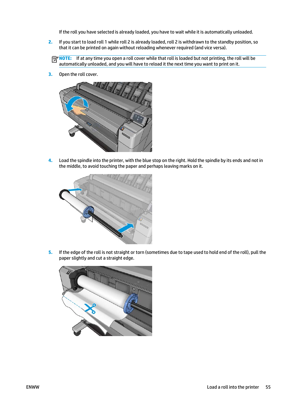 HP Designjet T2500 eMultifunction Printer series User Manual | Page 65 / 263