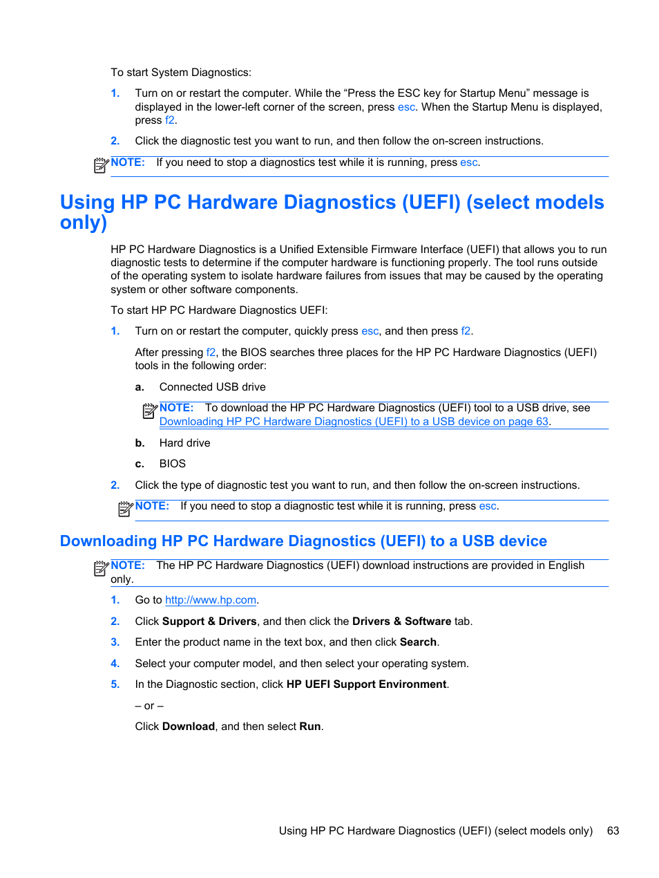 HP 250 G2 Notebook PC User Manual | Page 73 / 90