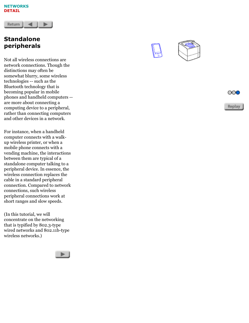 Network basics, Detail: standalone peripheral connections, Standalone peripherals | HP Jetdirect 175x Print Server series User Manual | Page 19 / 142