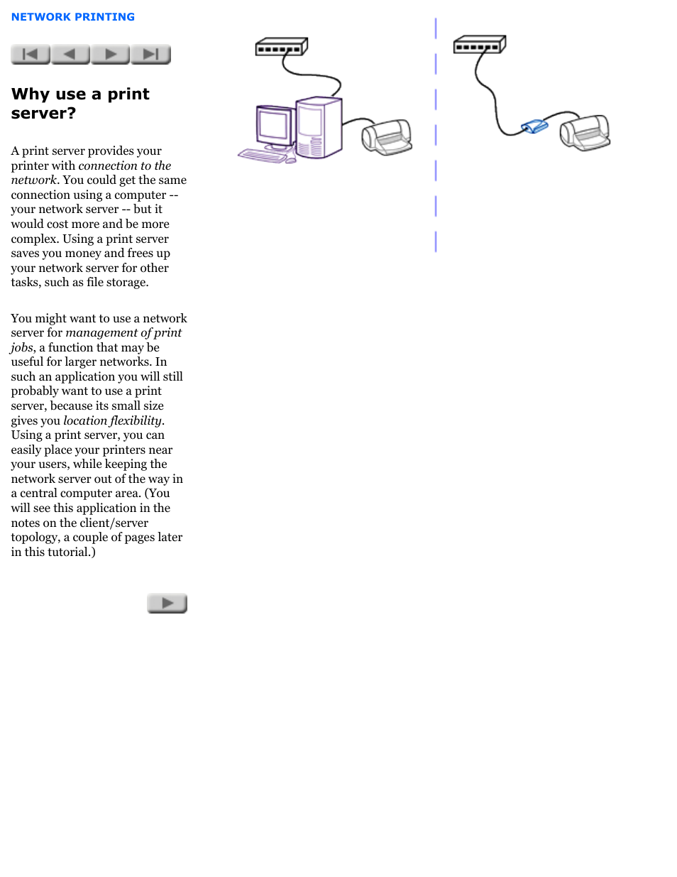 Network basics, Why use a print server | HP Jetdirect 175x Print Server series User Manual | Page 30 / 142