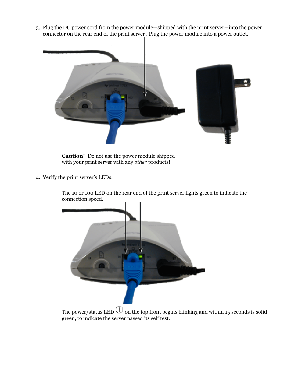 HP Jetdirect 175x Print Server series User Manual | Page 53 / 142