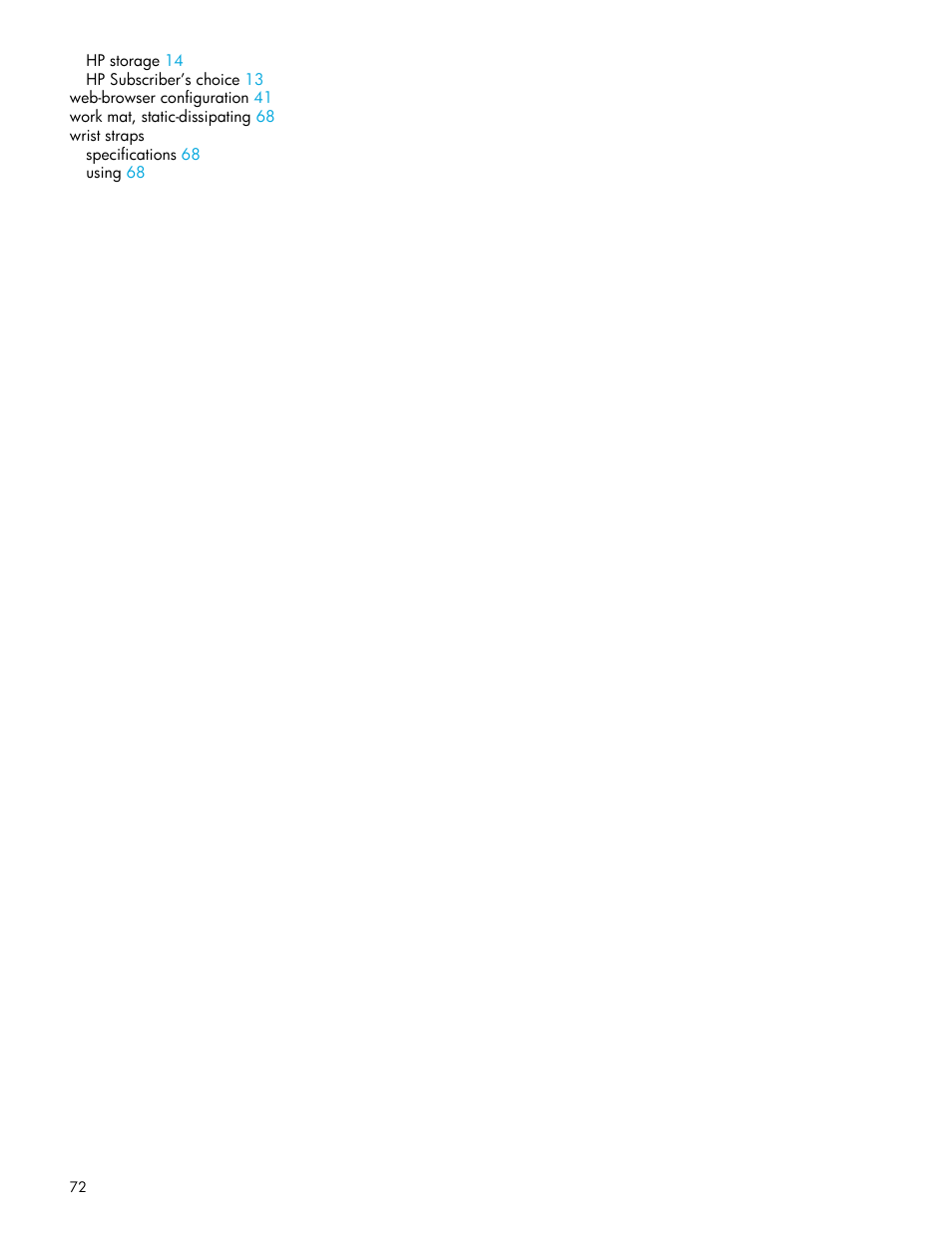 HP 2000I G2-Modular-Smart-Array User Manual | Page 72 / 72